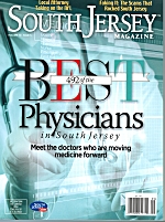 South Jersey Magazine 2013 Best Doctor in Gastroenterology